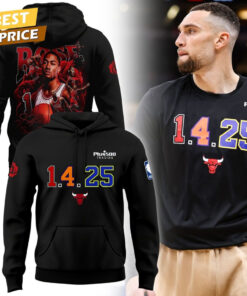 1.4.25 Derrick Rose Chicago Bulls Signature Hoodie