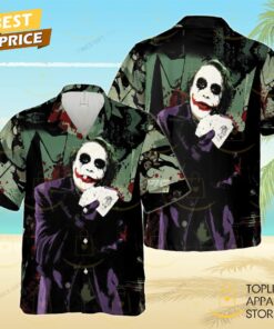2024 Joker Harley Quinn Tropical Hawaiian Shirt